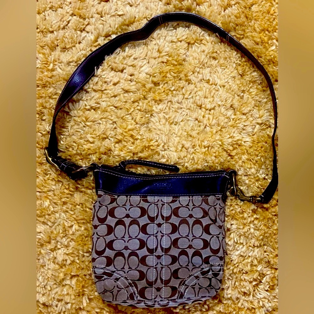 Authentic Brown Coach Crossbody